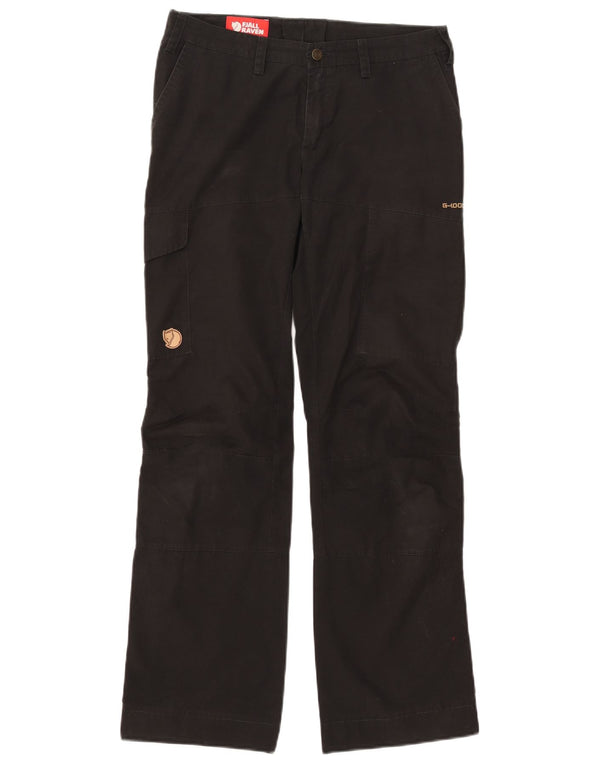 Fjall Raven ženske ravne kargo hlače EU 36 male W30 L31 crne