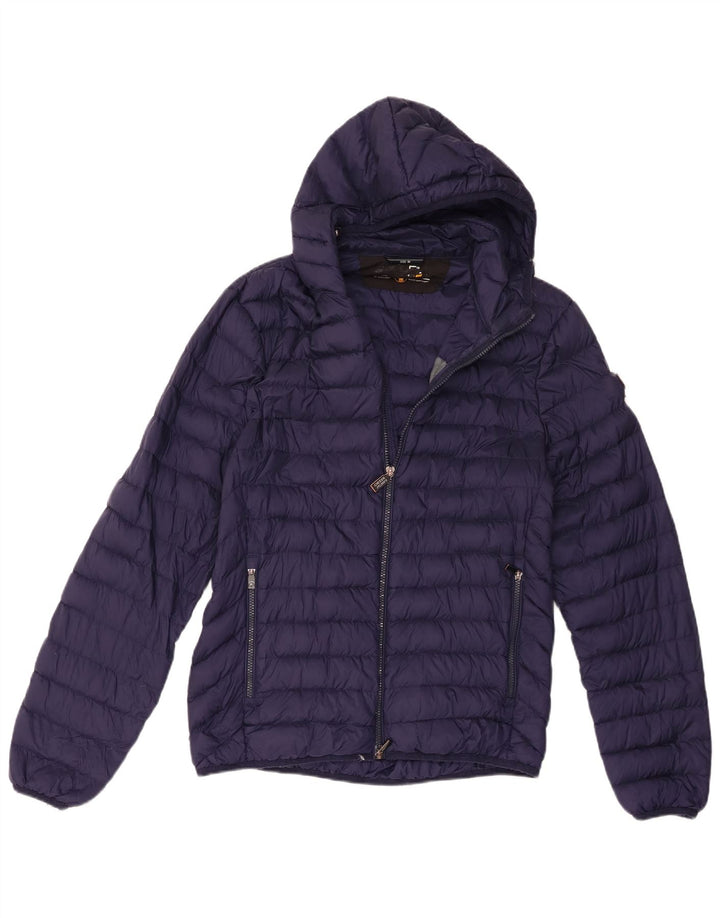 Ciesse Piumini muška podstavljena jakna s kapuljačom UK 40 Medium tamnoplavi poliamid
