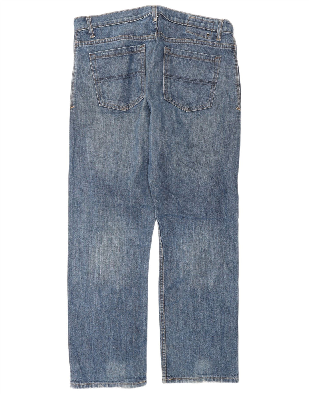 Marks & Spencer Mens Blue Harbor Straight Jeans W34 L29 Plava