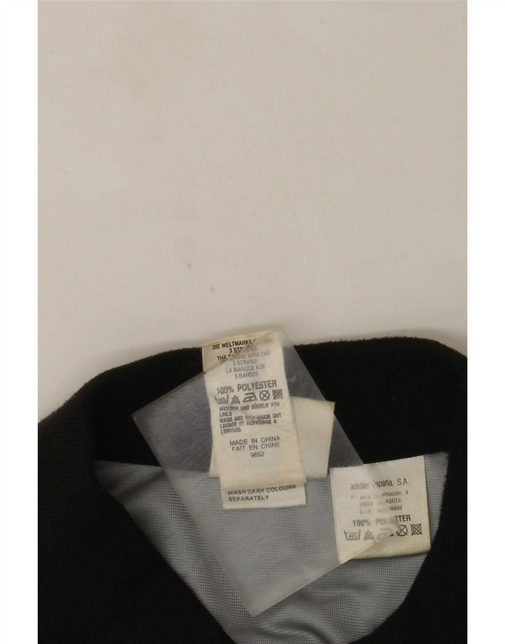 Adidas muška grafička polo majica UK 36/38 mala crna poliester