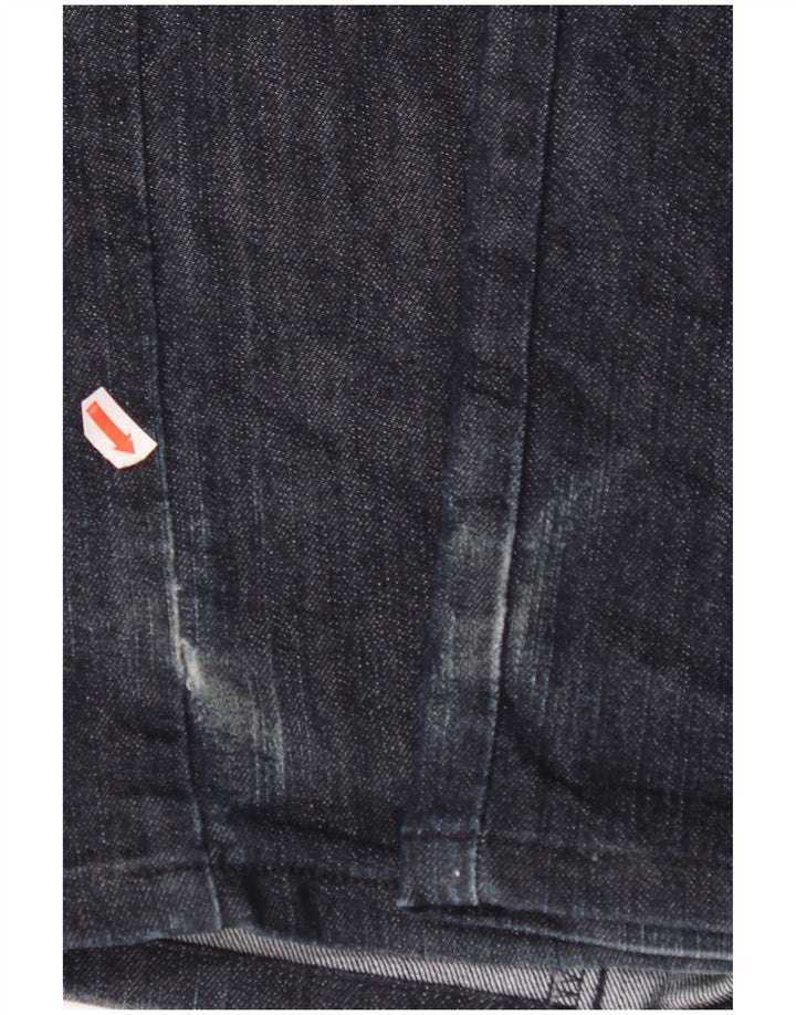 TRUSSARDI muške ravne traperice W33 L31 tamnoplave