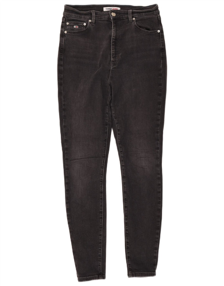 TOMMY HILFIGER Ženske super uske traperice visokog rasta Melany W30 L30 crne