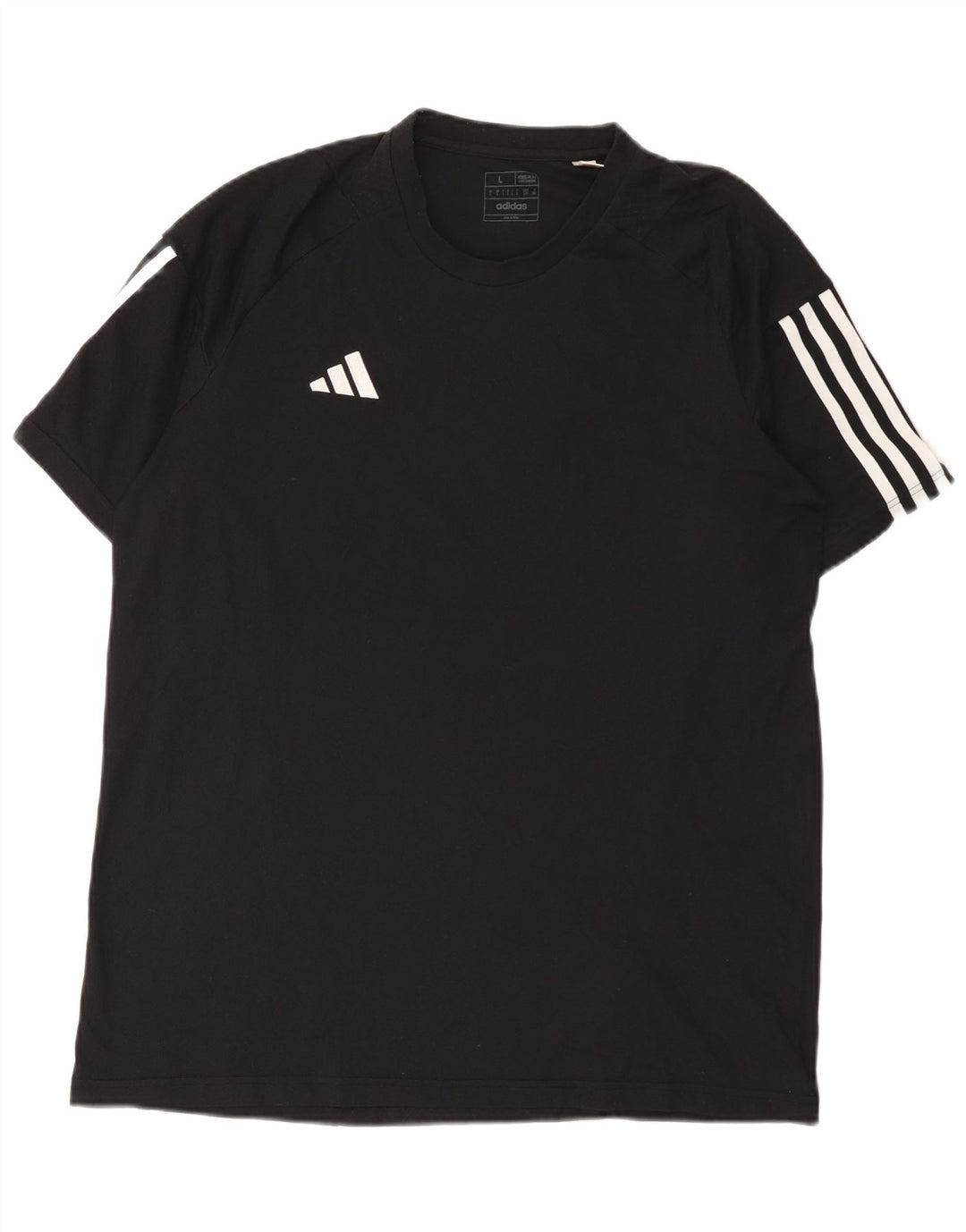 Adidas muška velika majica kratkih rukava Regular Fit Large Black Pamuk