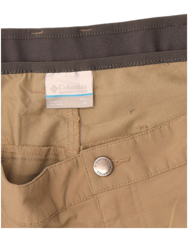 Columbia muške chino kratke hlače W40 XL poliester u bež boji