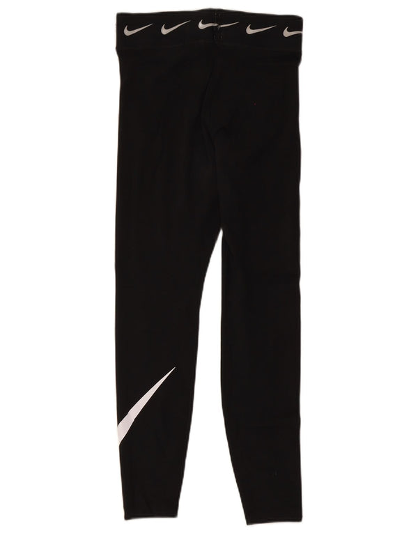 Adidas Womens Leggings UK 6 Small Black Cotton