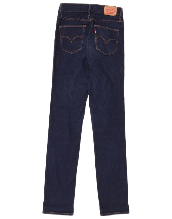 Levi's ženske uske traperice za mršavljenje W26 L32 tamnoplavi pamuk