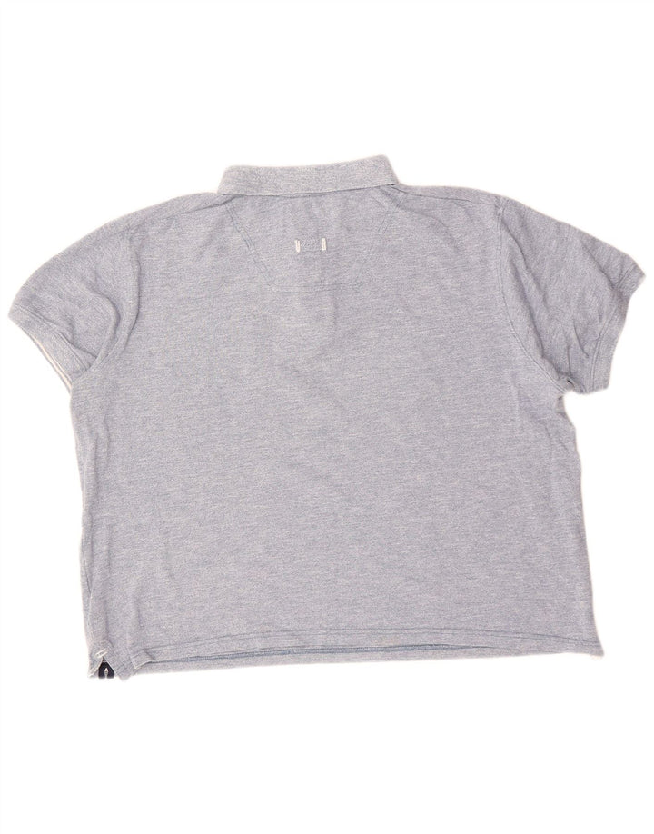 WEIRD FISH Muška polo majica 2XL plavi pamuk