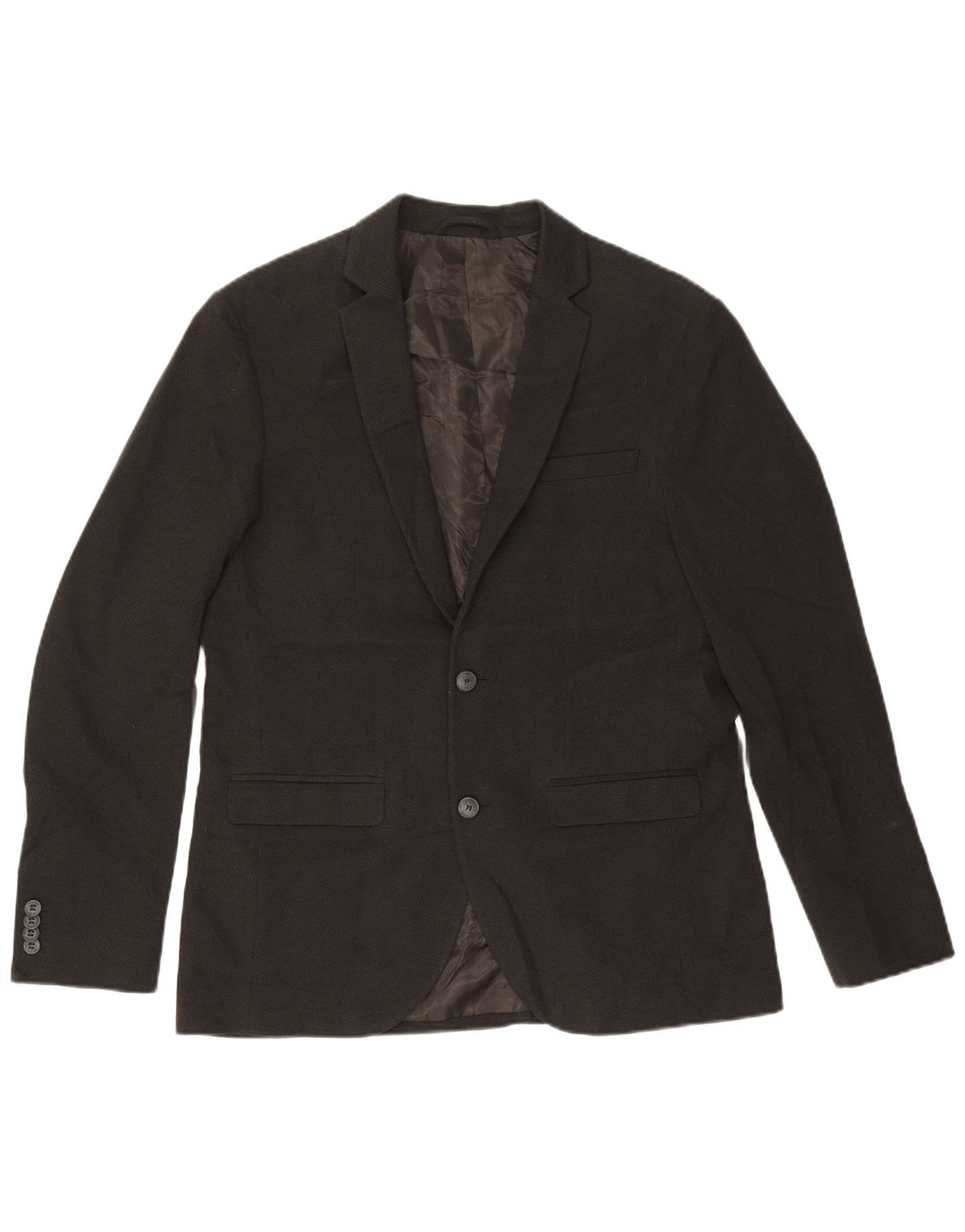 Jack & Jones muška jakna sa 2 gumba EU 50 veliki crni poliester