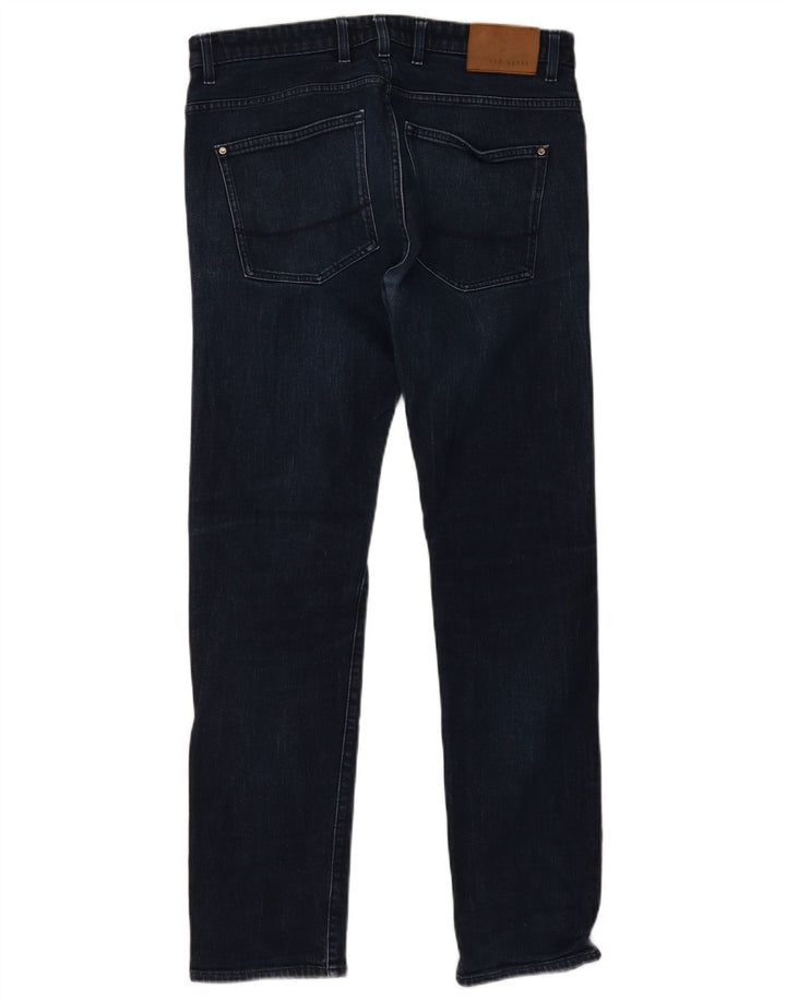 Muške uske traperice Ted Baker Regular W34 L32 Plave
