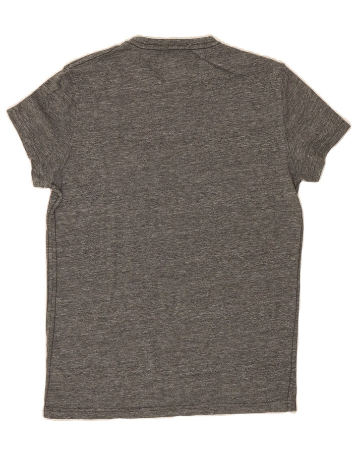 JACK WILLS Mens Slim Fit T-Shirt Top Medium Grey Cotton Vintage Jack Wills and Second-Hand Jack Wills from Messina Hembry 