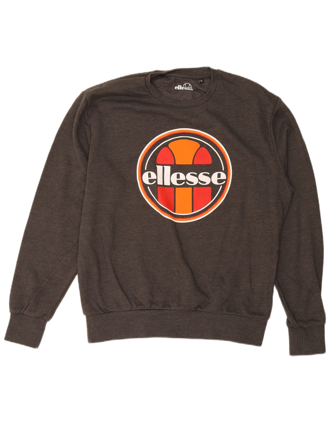 ELLESSE Muški džemper XL Graphic Sweatshirt sivi pamuk