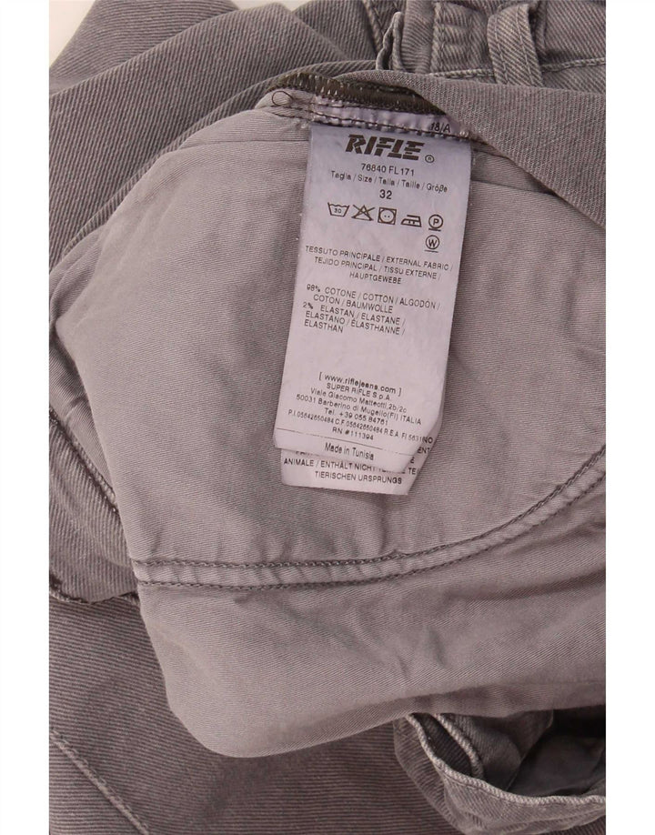 Muške uske traperice Rifle W32 L31 Sivi pamuk