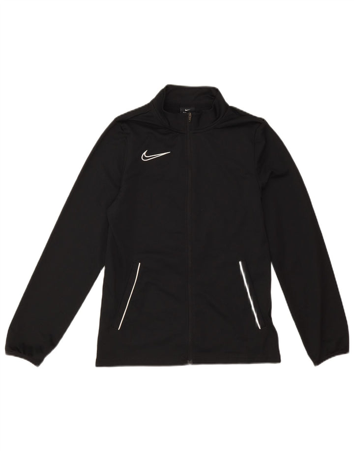 Nike Boys Trenirka Gornja jakna 12-13 godina velika crna poliester