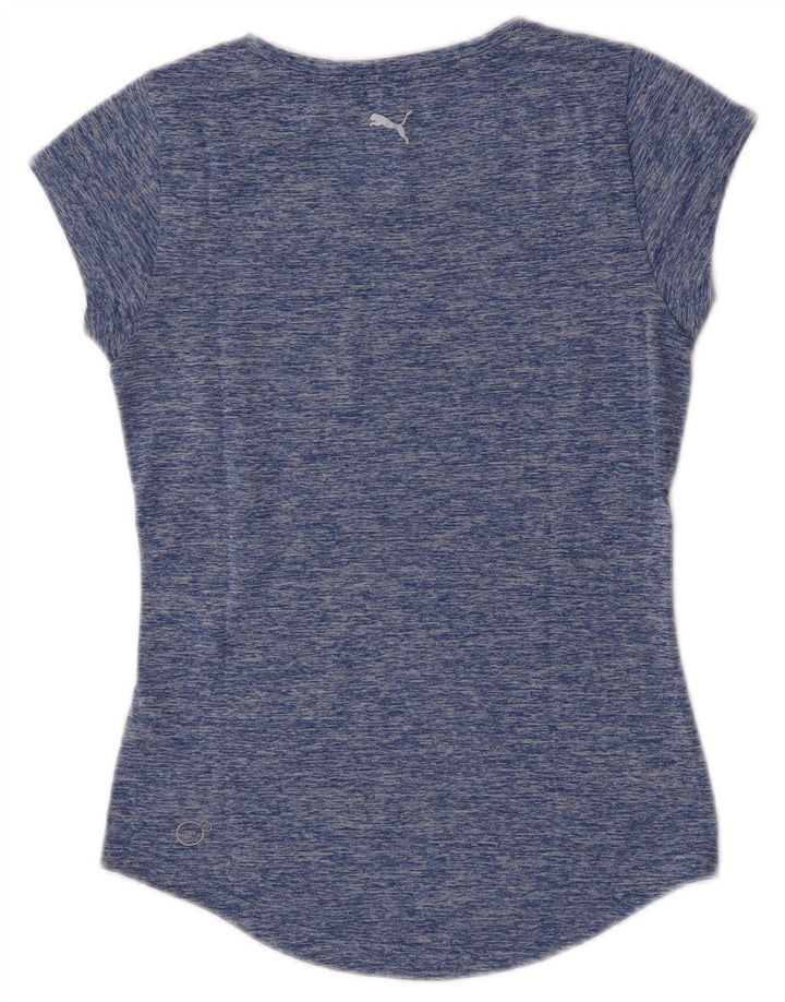 Puma ženska majica kratkih rukava s grafičkim motivima UK 8 Small Blue Flected Polyester