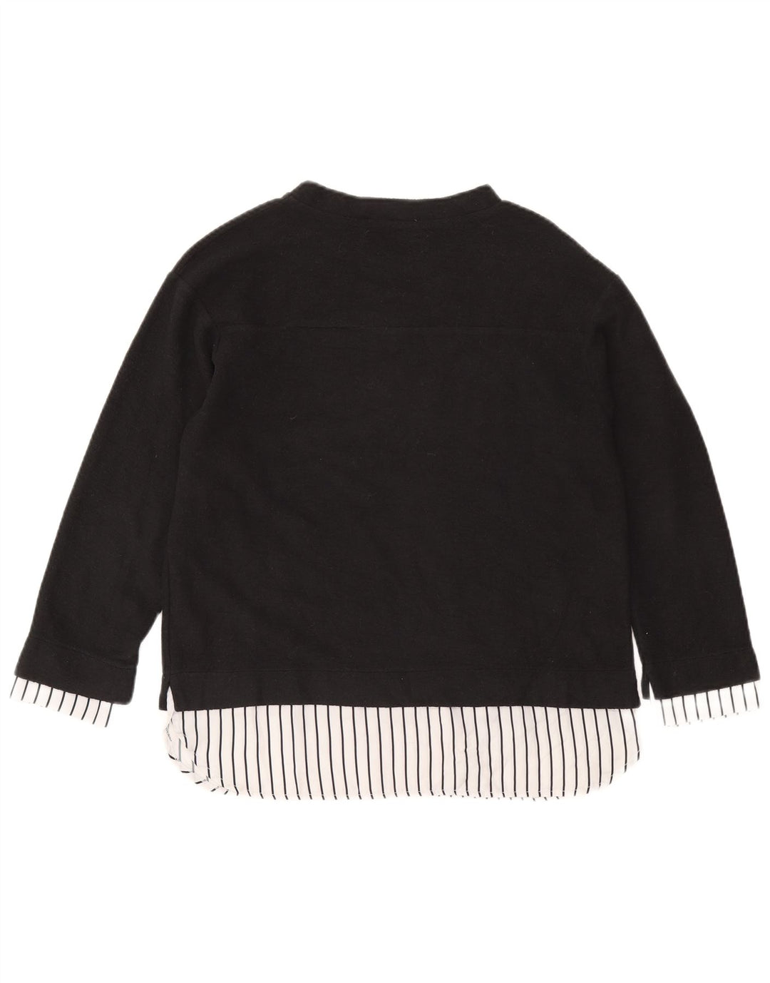 Zara ženska gornja majica dugih rukava s grafikama 10 mali sivi poliester Zara