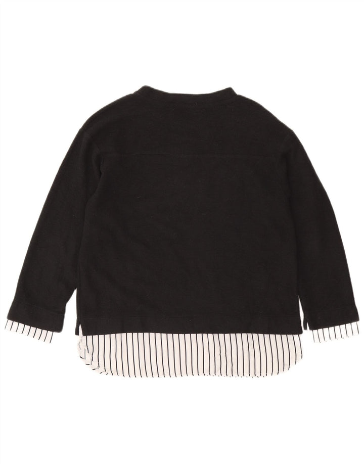 Zara ženska gornja majica dugih rukava s grafikama 10 mali sivi poliester Zara