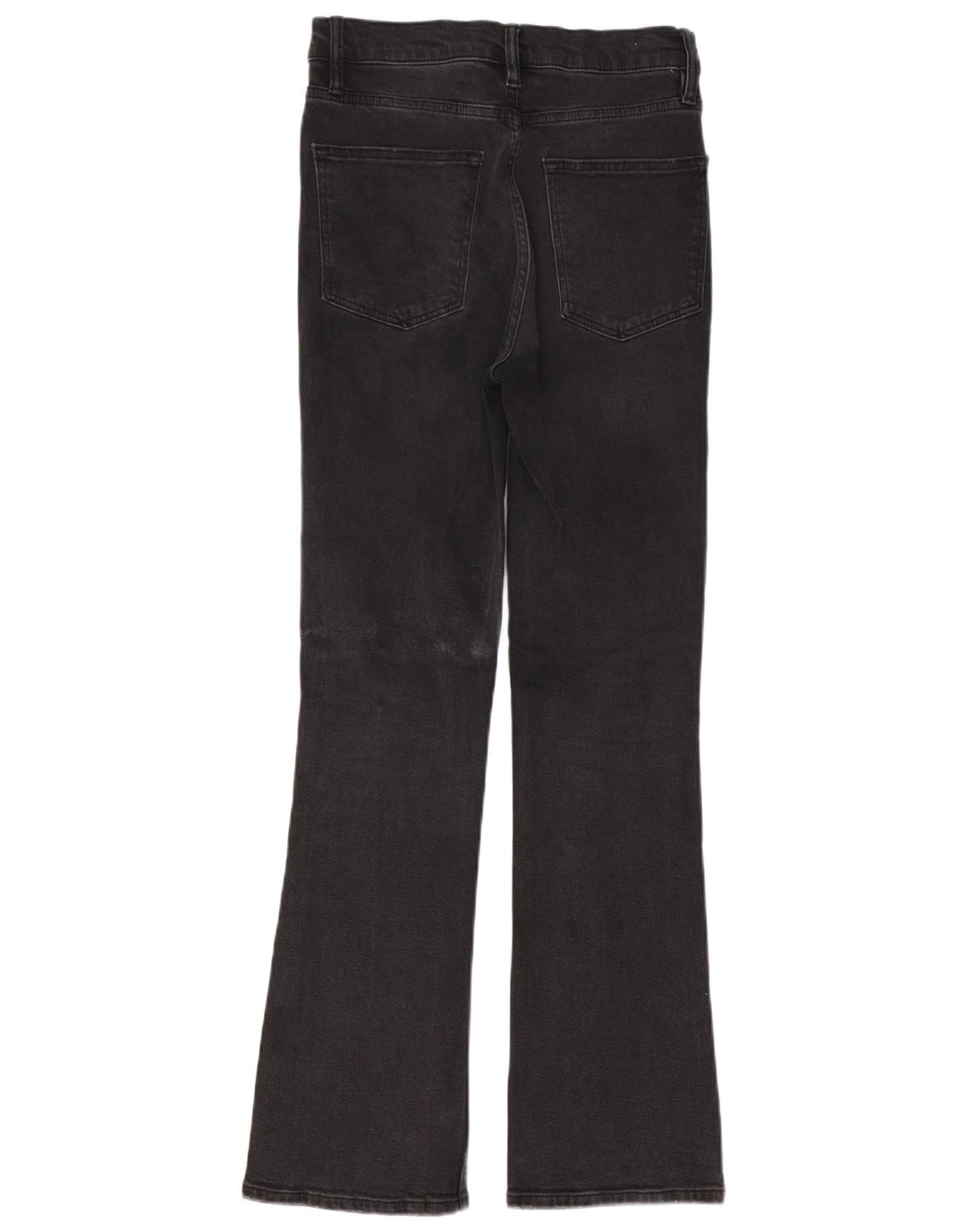 ALL SAINTS Ženske bootcut traperice W26 L30 crni pamuk