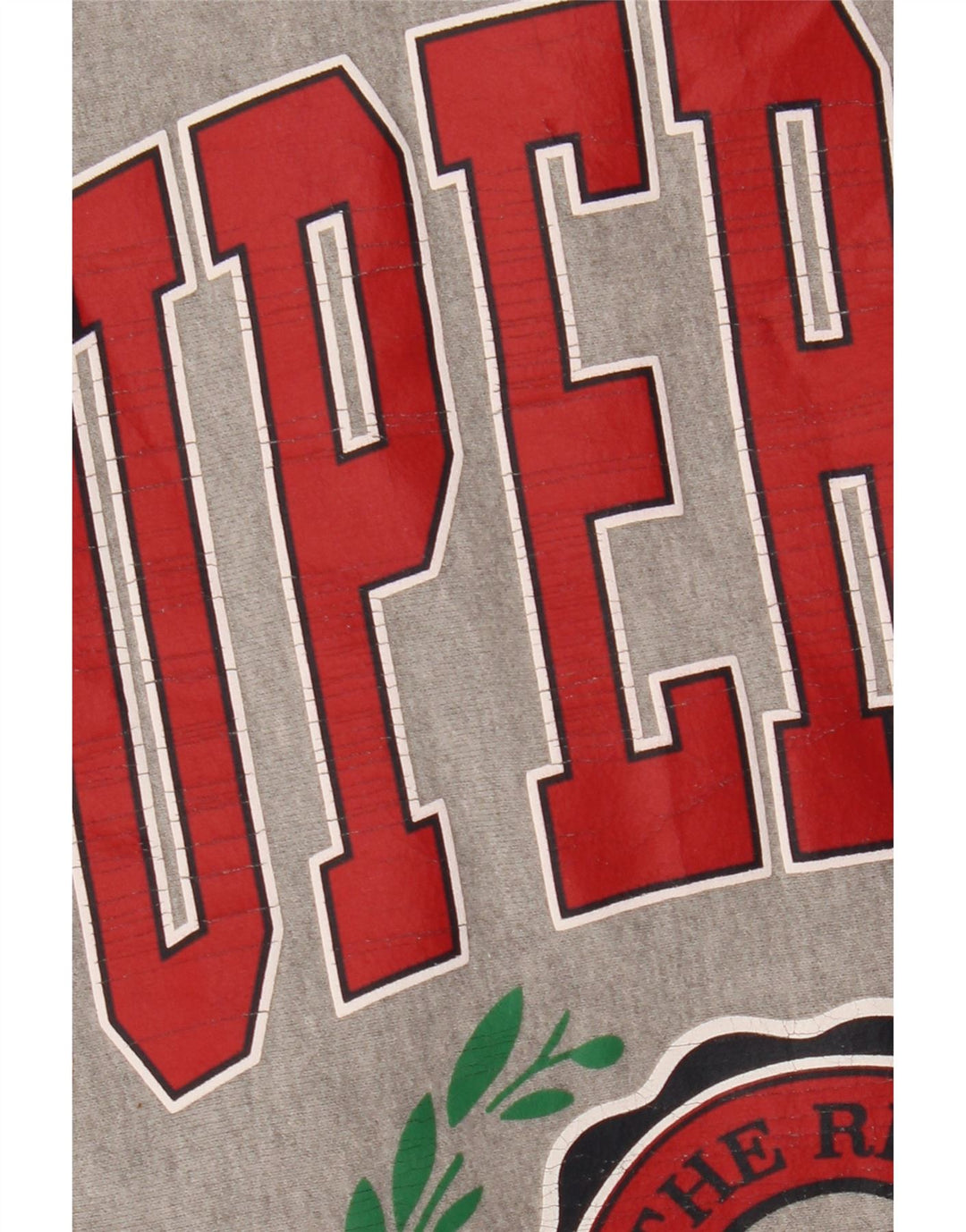 SUPERDRY Ženski džemper s grafičkim motivima UK 8 Small Gray Colourblock