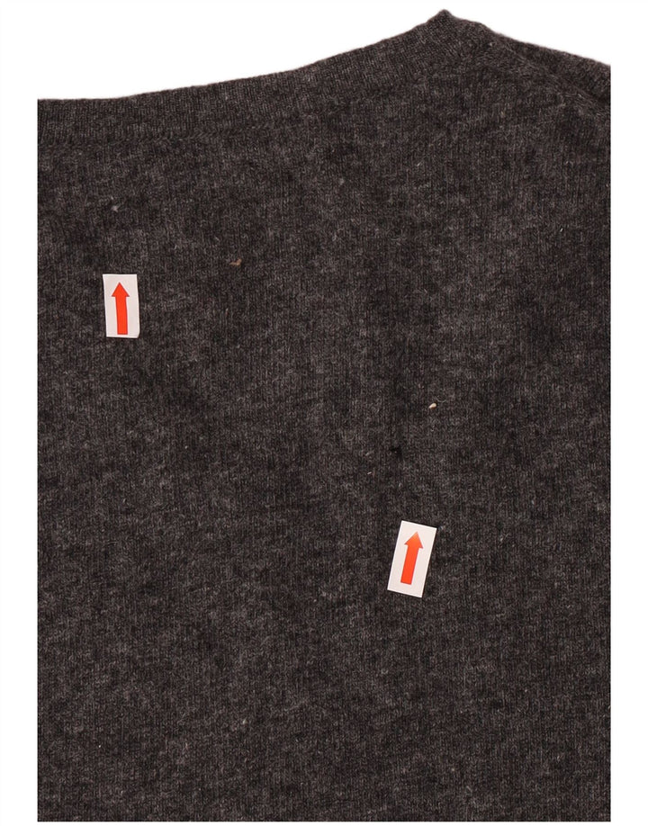 Fred Perry muški prsluk bez rukava srednje siva vuna