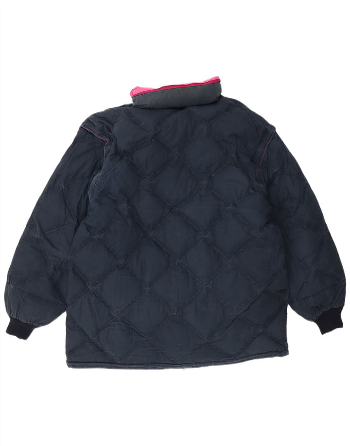 Dolomite muška reverzibilna podstavljena jakna s kapuljačom UK 42 XL ružičasti poliester
