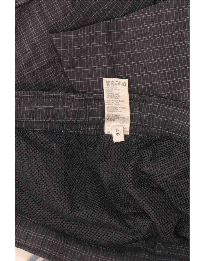 Marks & Spencer muške kratke hlače za plivanje, veliki sivi karirani poliamid