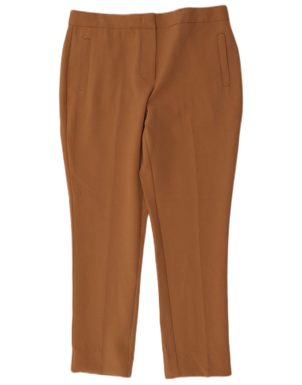 Marks & Spencer ženske chino hlače visokog struka UK 14 Large W32 L27 Bež