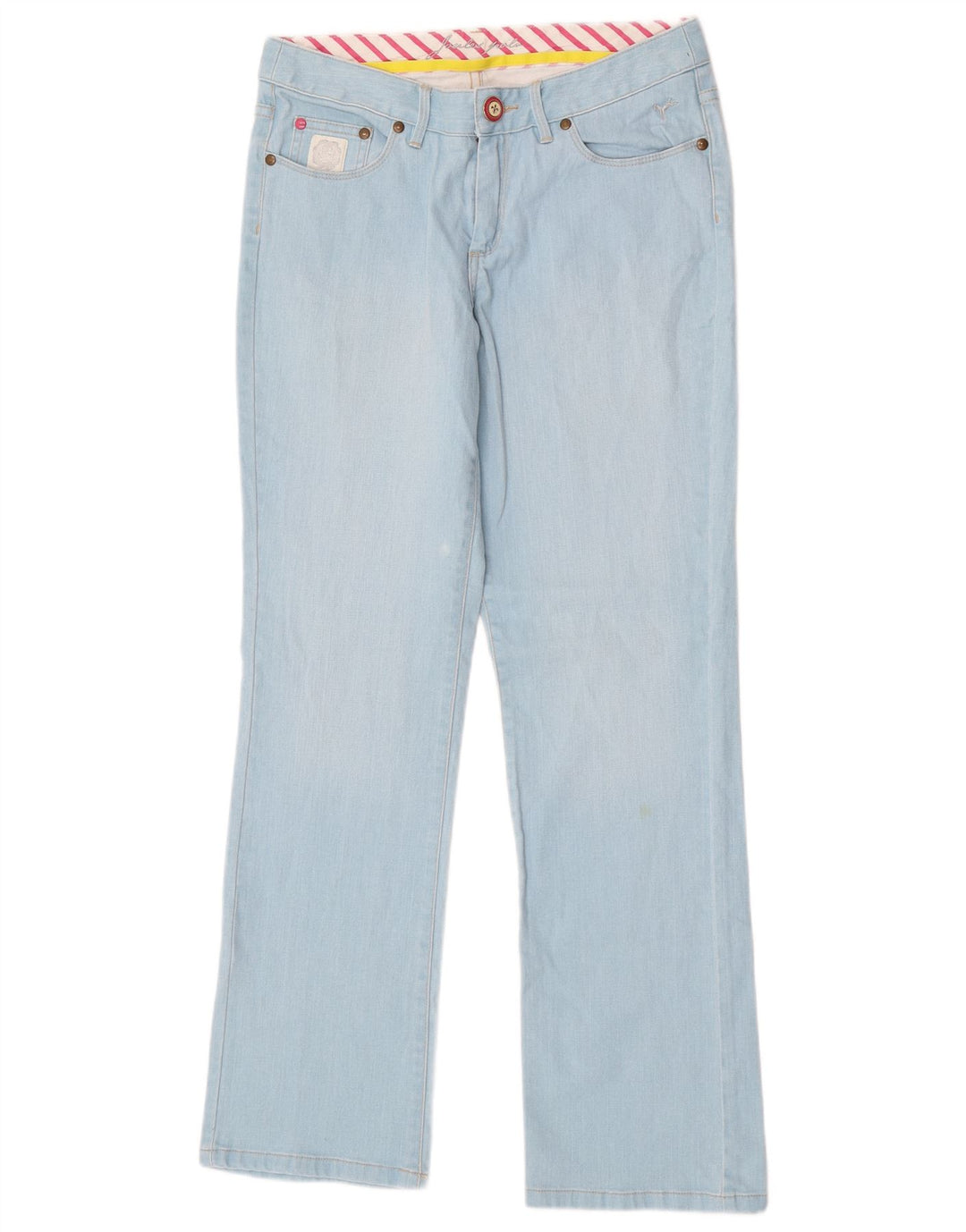 Joules ženske traperice Bootcut UK 12 srednje W30 L32 plavi pamuk
