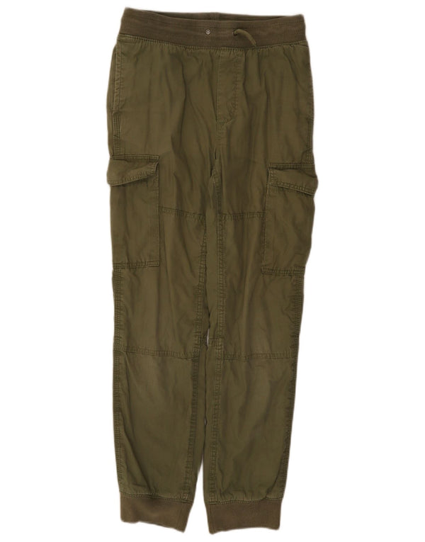 Gap Boys Joggers Cargo hlače 11-12 godina W26 L27 Zeleni pamuk