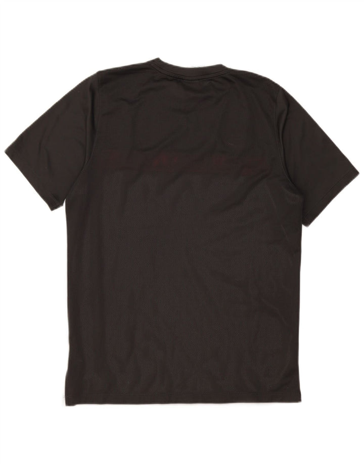 Nike Dri Fit majica kratkih rukava velika siva poliesterska boja
