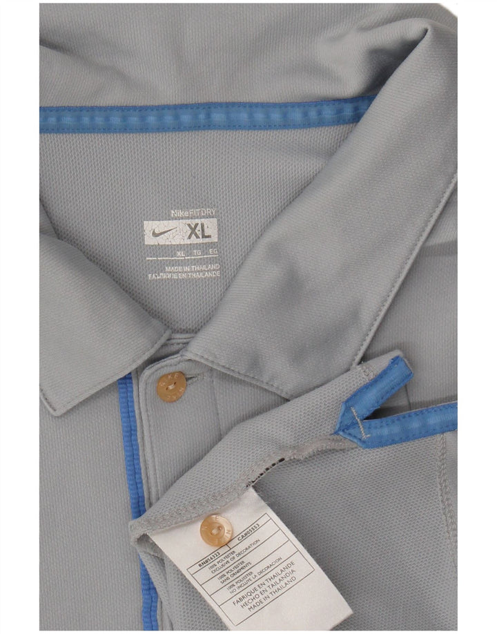 NIKE muška polo majica XL sivi poliester