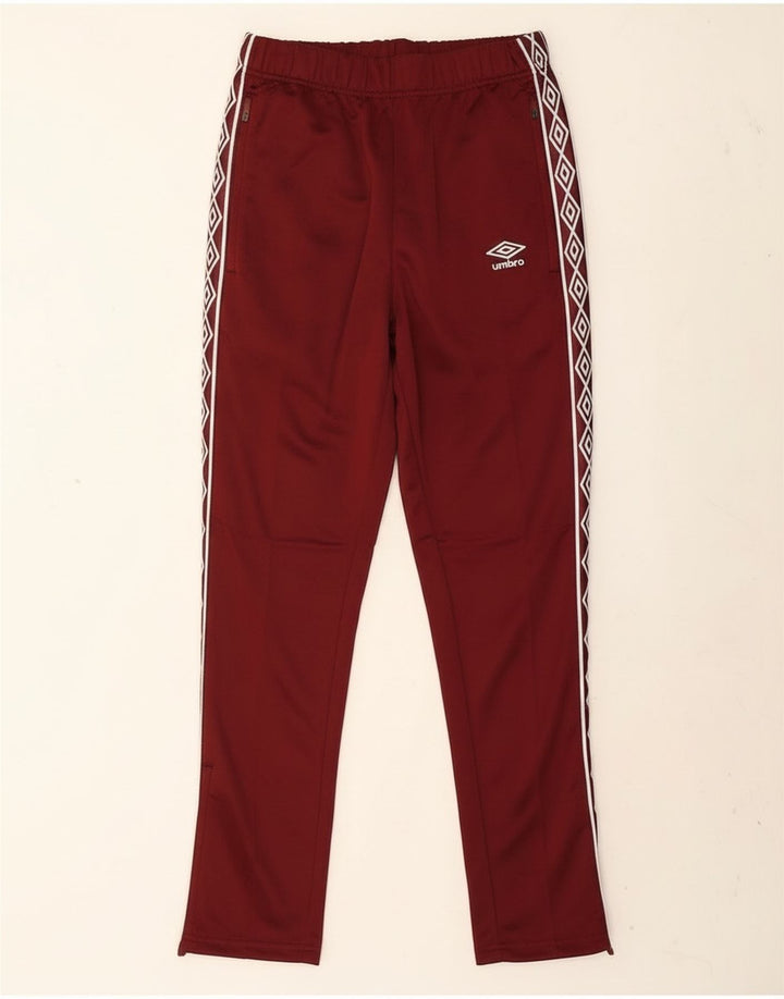 Umbro muške hlače od trenirke Graphic Small Burgundy Poliester