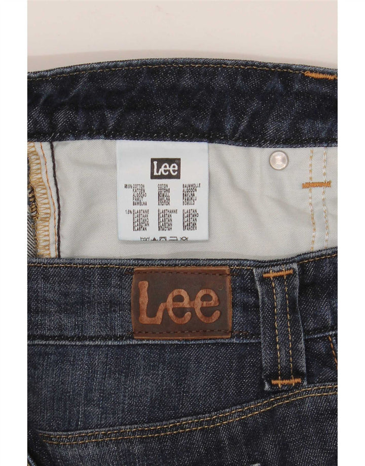 Ženske traperice Lee Marion Bootcut W30 L28 tamnoplavi pamuk