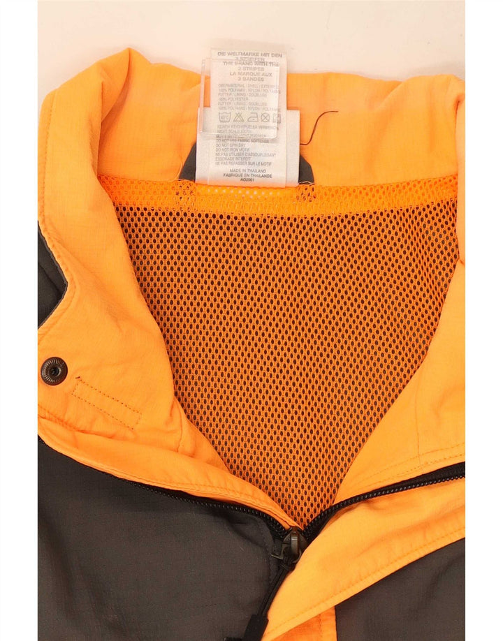 Adidas muška kišna jakna UK 42 XL poliester narančaste boje