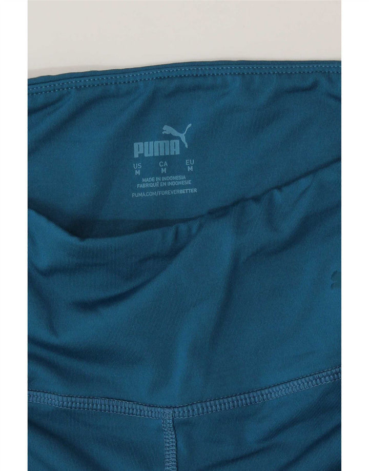 Puma ženske grafičke tajice UK 12 Medium Blue Colourblock poliester
