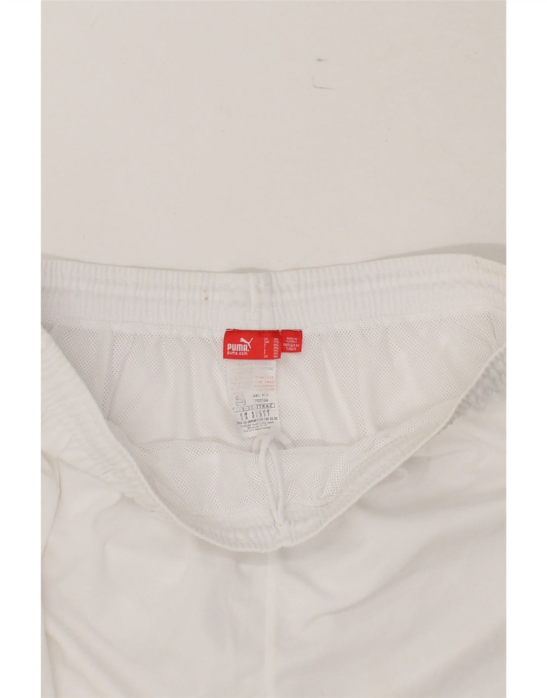 PUMA Mens Sport Shorts 2XL White Polyester Vintage Puma and Second-Hand Puma from Messina Hembry 