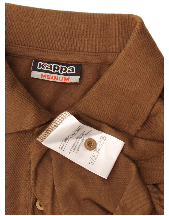 Kappa muška polo majica srednje smeđe pamučne boje