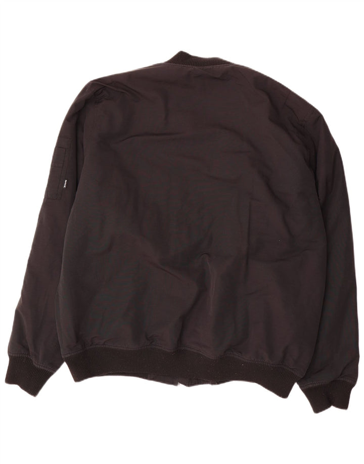 HURLEY muška bomber jakna UK 44 2XL crni najlon