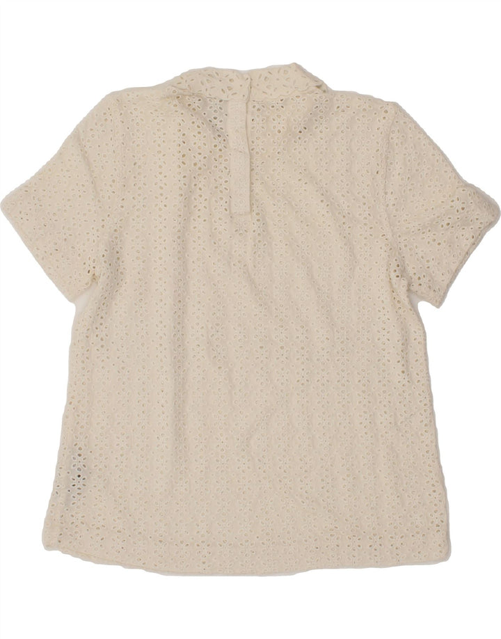 J. CREW Womens Blouse Top UK 6 XS White Vintage J. Crew and Second-Hand J. Crew from Messina Hembry 