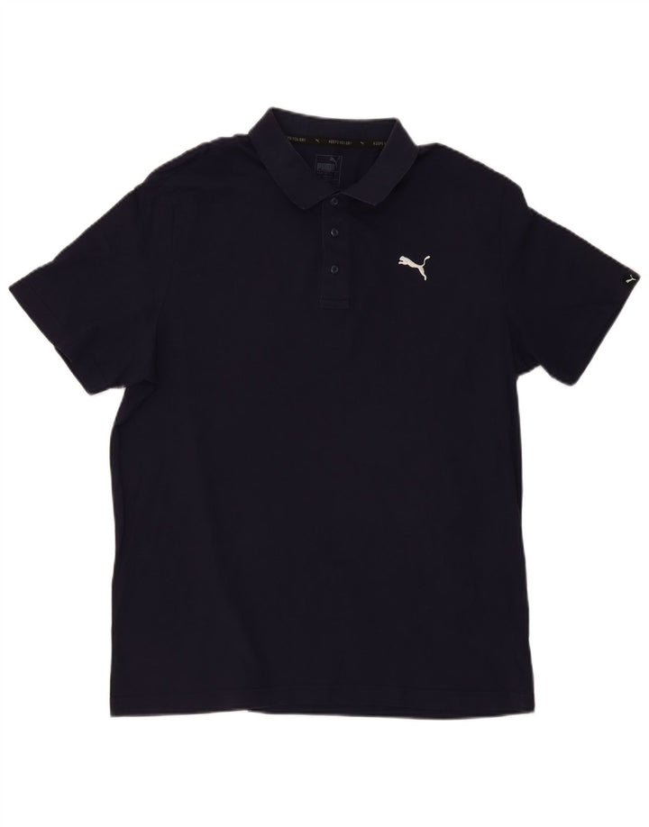Puma muška polo majica Large Navy Blue