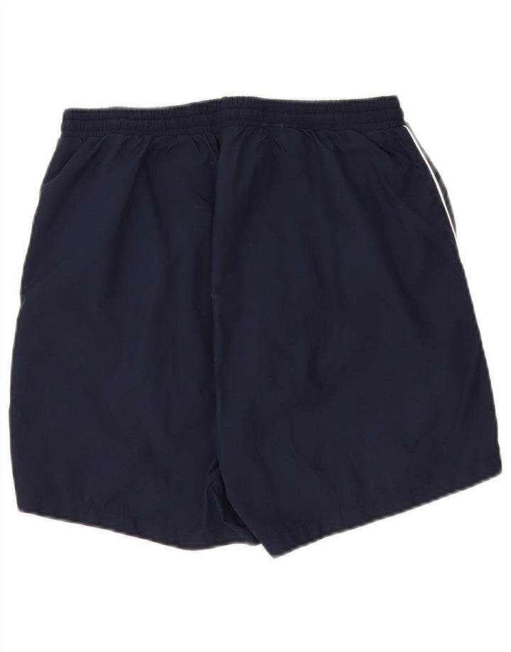Srednje tamnoplavi poliester Hugo Boss Graphic Sport Shorts