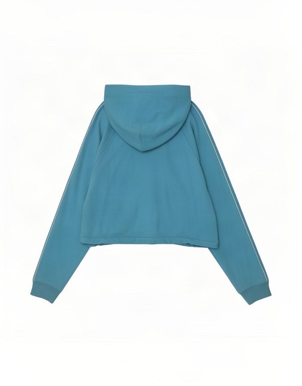 Levi's Ženska skraćena majica s kapuljačom UK 16 Large Blue Colourblock