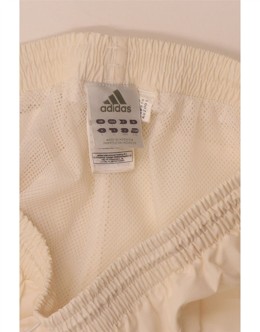 ADIDAS Muške sportske kratke hlače Bermuda Large Off White Poliester