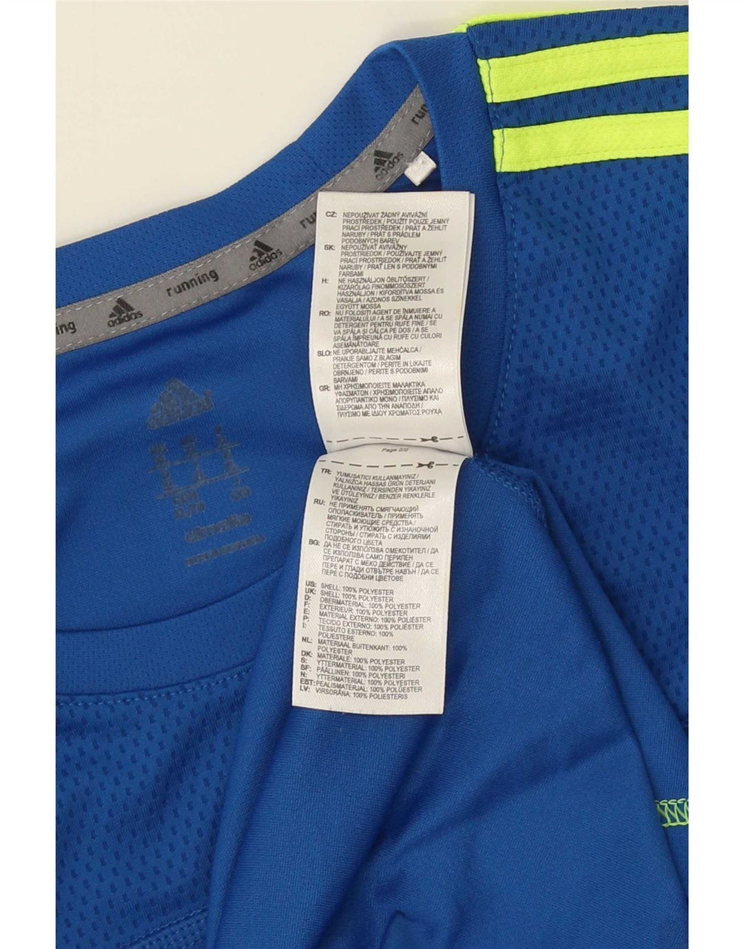 Adidas muška majica dugih rukava XL plavi poliester