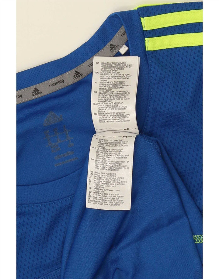 Adidas muška majica dugih rukava XL plavi poliester