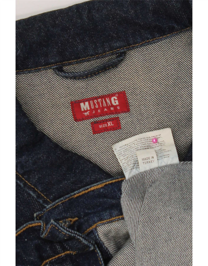 Mustang muška traper jakna UK 42 XL tamnoplavi pamuk
