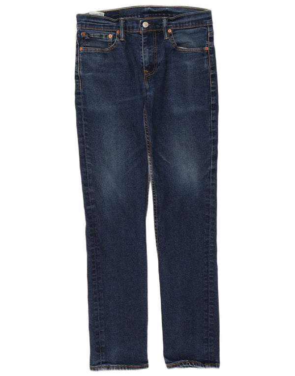 LEVI'S Ženske 511 uske traperice W32 L29 Plavi pamuk