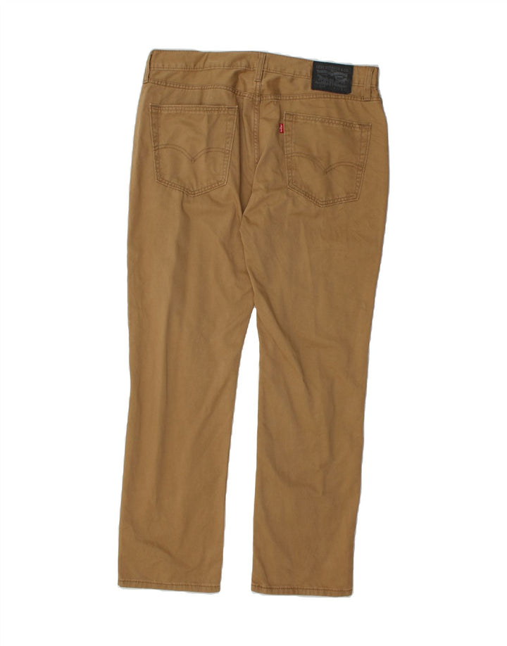 LEVI'S Womens 514 Straight Jeans W36 L32 Brown Cotton Vintage Levi's and Second-Hand Levi's from Messina Hembry 