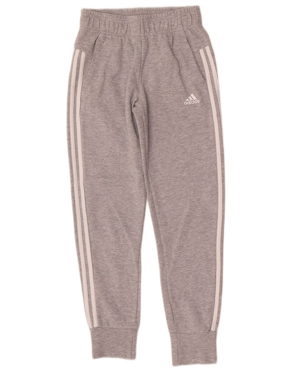 Adidas Hlače za trenirku za djevojčice Joggers 12-13 godina Sivi flekasti pamuk