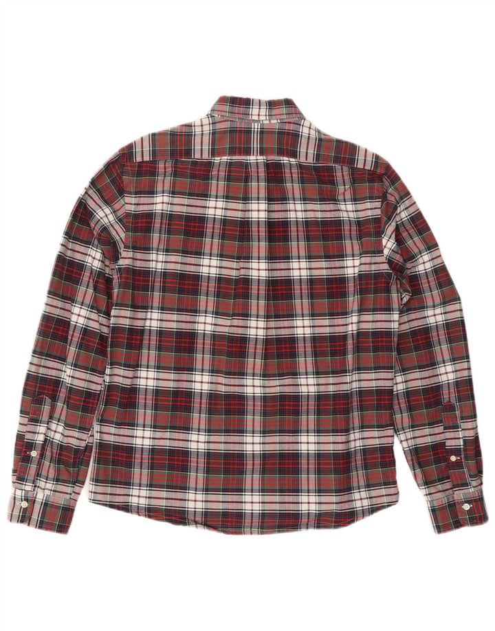 RALPH LAUREN Muška flanelska košulja srednje šarene pamučne kare