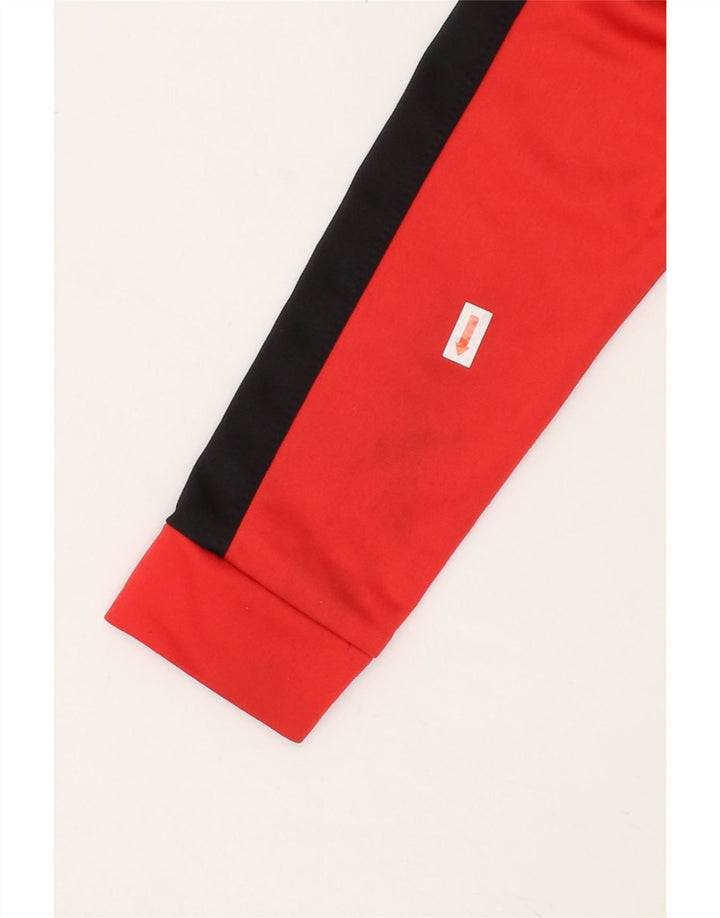 PUMA Boys Tracksuit Top Jacket 2-3 Years Red Colourblock Polyester Vintage Puma and Second-Hand Puma from Messina Hembry 